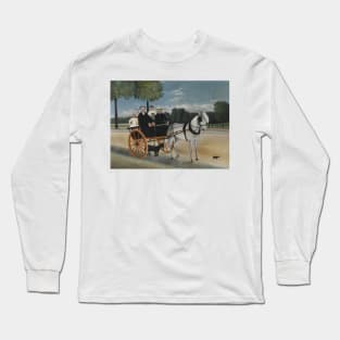 La Carriole du pere Junier by Henri Rousseau Long Sleeve T-Shirt